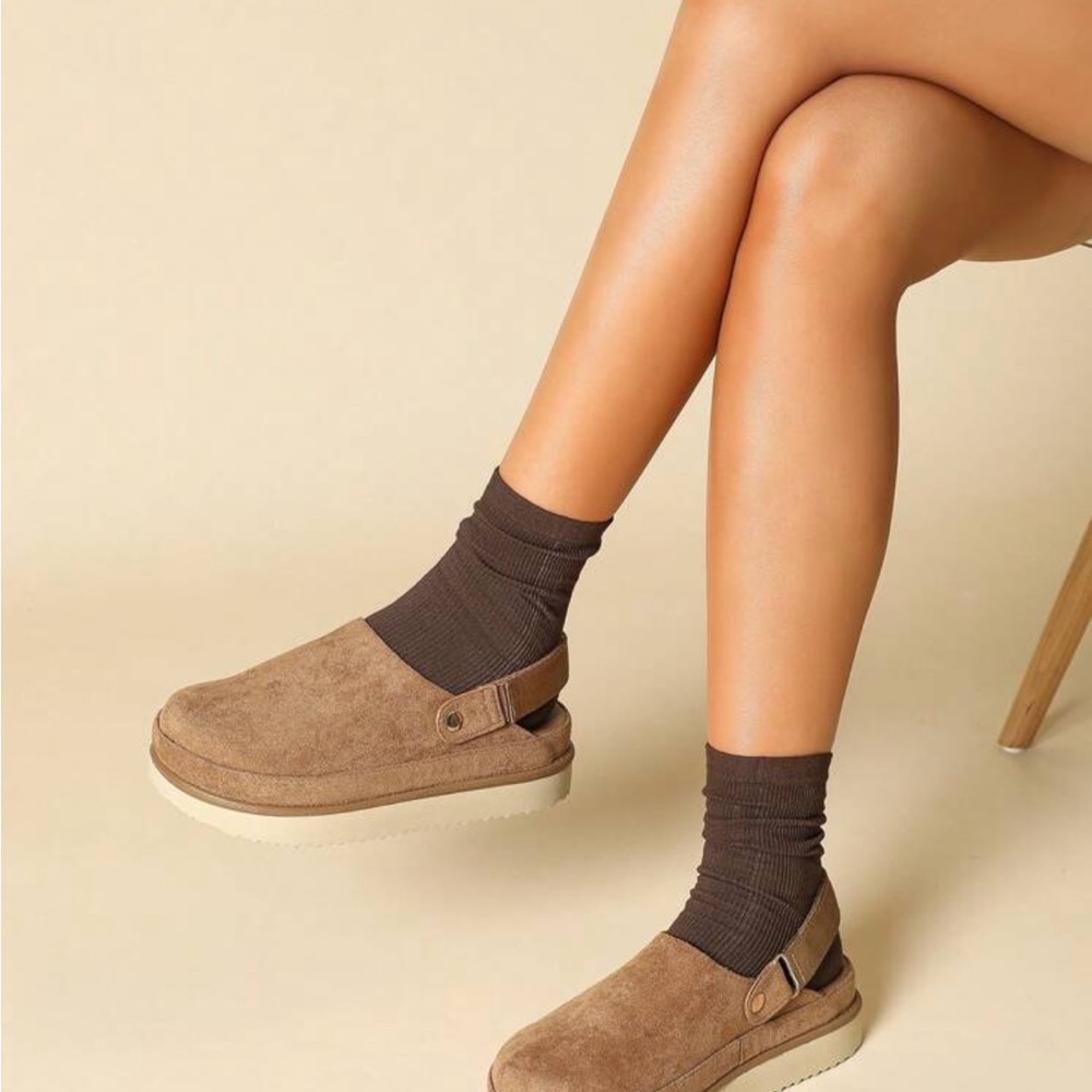 Tan Slingback Shoe - Picture 8 of 15